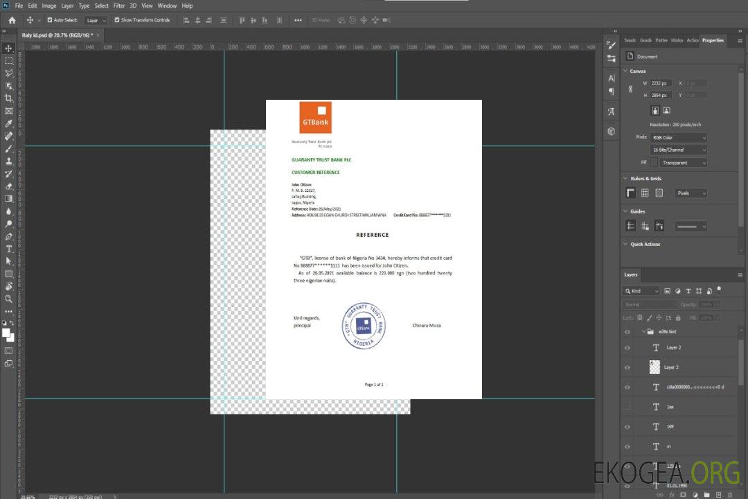 Nigéria , GTBank , reference template Nigéria , GTBank , reference template